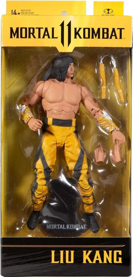 Merchandising Mortal Kombat: McFarlane Toys - Liu Kang Fighting Abbot - Immagine 1 di 1
