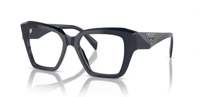 Gafas Prada PR 09ZV 08Q 1O1 51 mm azul transparente/lente de demostración Foto 1 de 4