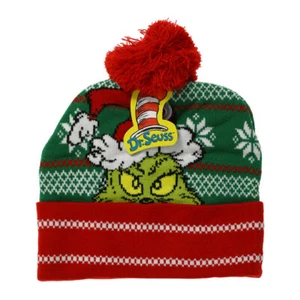 GRINCH GORRA GORRO NUEVO ADULTO - Imagen 1 de 2