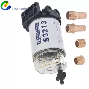 S3213 For Mercury Yamaha Outboard 10 Micron Boat Fuel Water Separator Marine - Picture 1 of 10