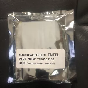 TT80503150 - Intel Pentium MMX 150MHz 66MHz FSB Socket TCP Mobile Processor - Picture 1 of 2