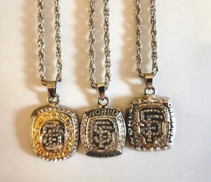 3 San Francisco Giants World Series Championship Pendant Necklace! 🇺🇲 SHIP! - Picture 1 of 3