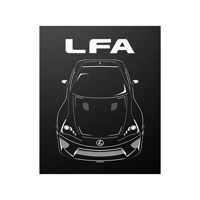 V8SOCIAL Lexus LFA 2010-2013 Poster