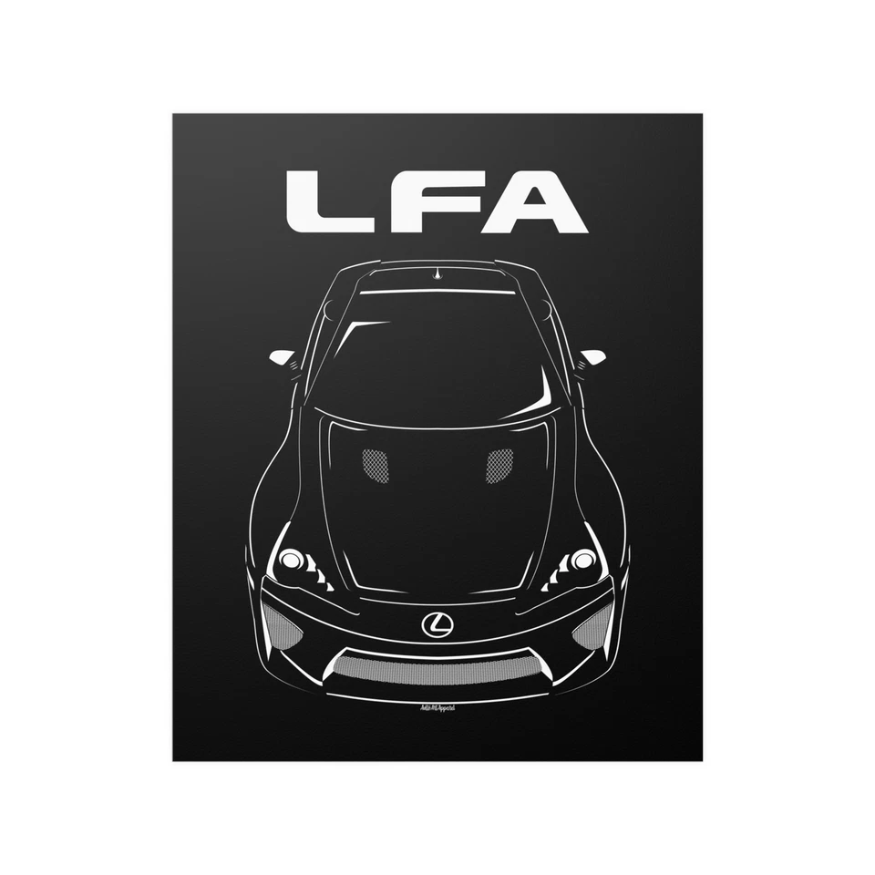 Póster Lexus LFA 2010-2013 Foto 1 de 1