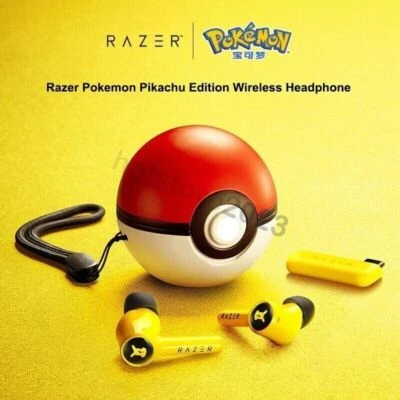 Auriculares Razer X Pokémon Edición Pikachu HyperSpeed True Wireless Bluetooth Gen 2 Foto 1 de 4