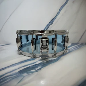 Transparent Blue Acryl Snare Drum SD14x5,5-TB - Bild 1 von 6