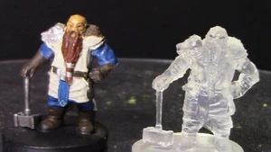 (WM) Wizards D&D Medium Shield Dwarf Fighter 7/45 con invisibile - Foto 1 di 18
