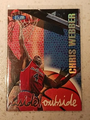1997-98 Fleer Ultra Chris Webber Inside/Outside #9 Washington Bullets - image 1 of 2