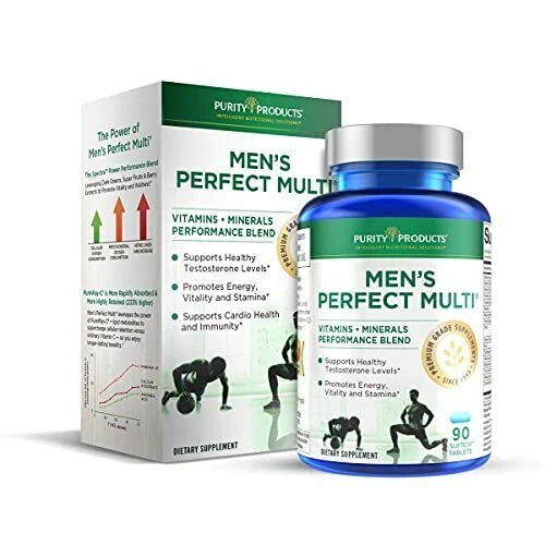 Purity Products Men's Perfect Multi Vitamins - 3610 (90 Capsules)
