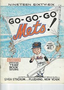 1966 New York Mets Yearbook Revised Edition 5/18/66 Ex/Mint