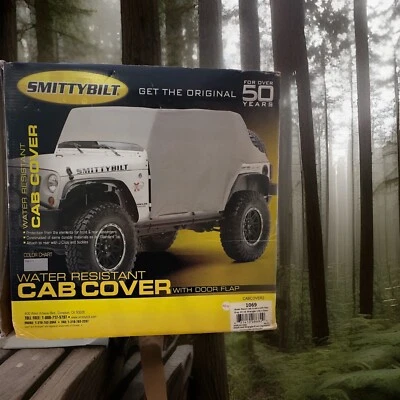 Серый чехол кабины с дверным клапаном Smittybilt No1069 для Wrangler JK 4DR 2007-2018 годов выпуска - Изображение 1 из 4