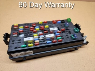 08-11 Buick Lucerne Cadillac DTS Rear Fuse Box Part# 13697145 - Image 1 of 4