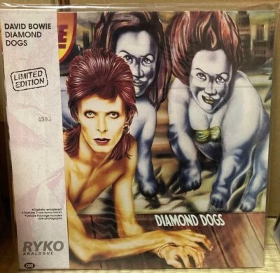 David Bowie Diamond Dogs LP Limited Edition Ryko analogue Serial number included - Image 1 of 4