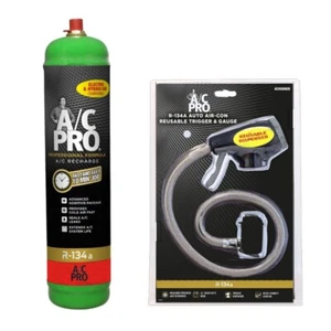 Car Air Con Conditioning Top up Aircon Recharge Refill Regas DIY Gas Kit - Picture 1 of 3