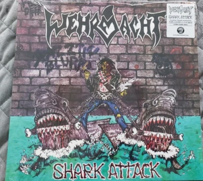 Wehrmacht : Shark Attack VINYL 12" Album (2021)   New Sealed clear vinyl  Lp . - Image 1 of 4