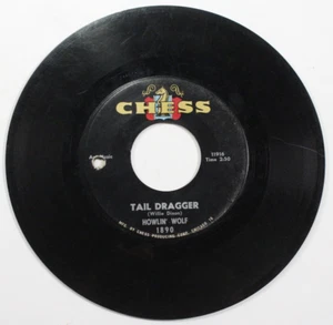 Chess 1890 Howlin' Wolf Hidden Charms / Tail Dragger 45RPM - VG - Imagen 1 de 5