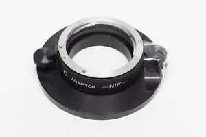 NIKON C ADAPTOR F AI MOUNT BMPCC M4/3rds 16mm Movie Camera OR Telescope Macro - Picture 1 of 2