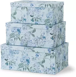 Decorative Cardboard Storage Boxes with Lids for Home Decor and Organization, Se - Picture 1 of 8