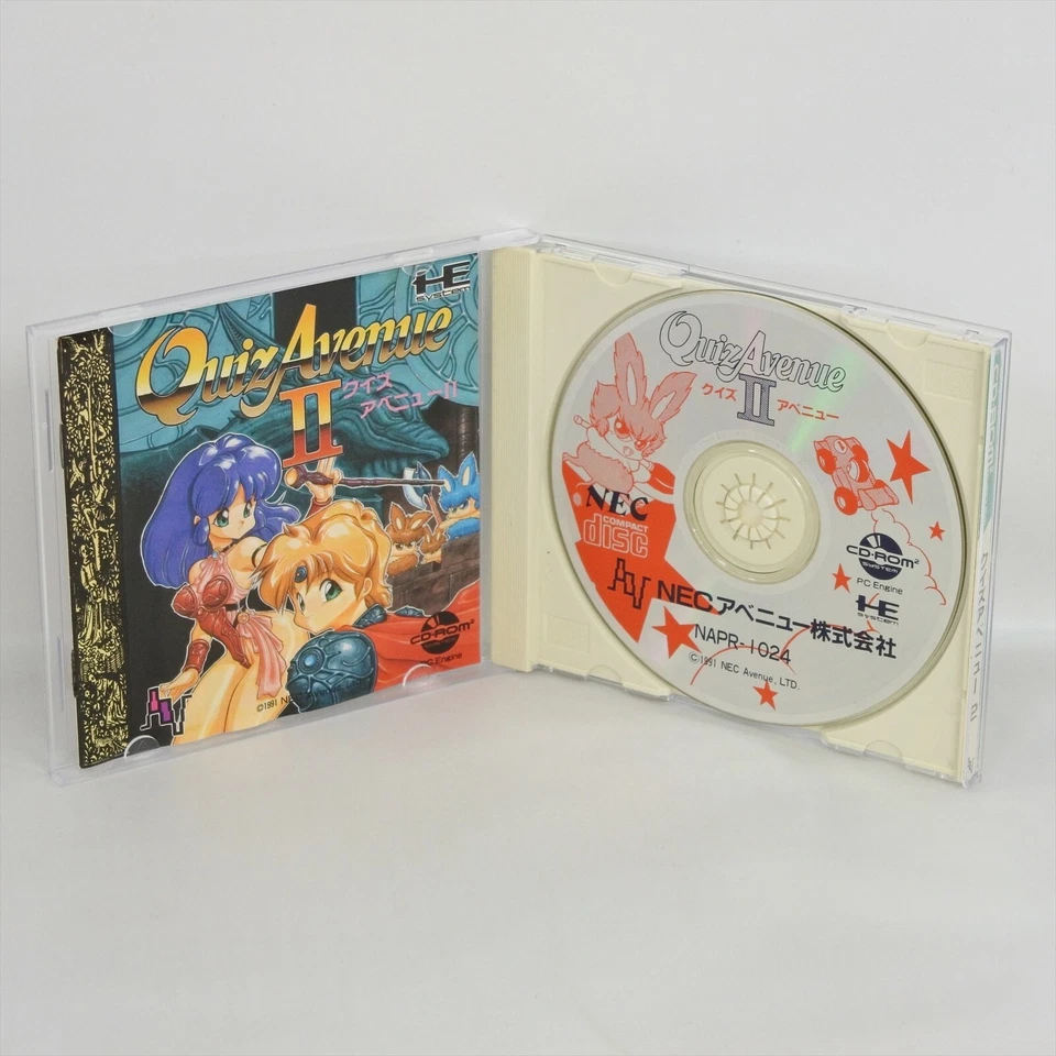 QUIZ AVENUE II 2 PC Engine CD ccc pe - Image 1 of 2