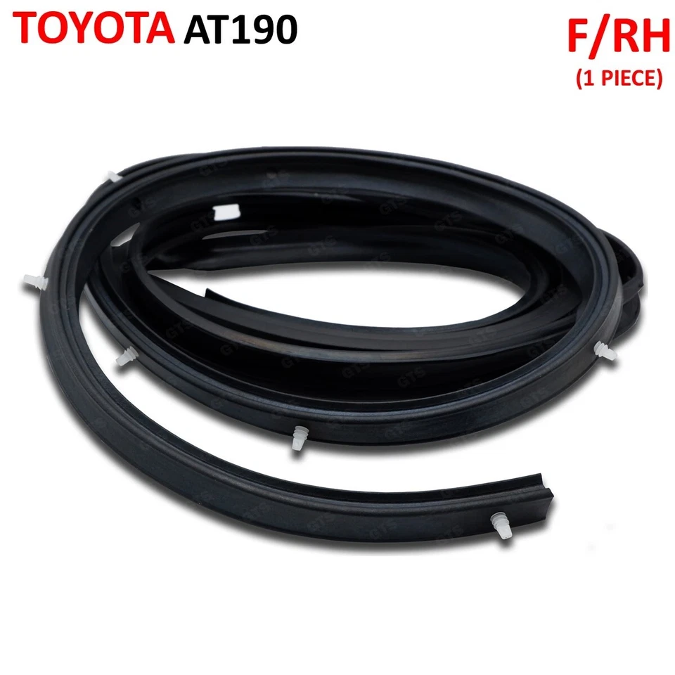 Front Rh Door Rubber Seal Weatherstrip Fits Toyota Corona AT ST CT192 1992 1997 - image 1 of 4