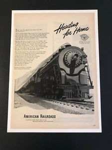 Anuncio vintage 1945 - American Railroads - Imagen 1 de 1