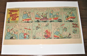 PEPSI and PETE The Pepsi-Cola Cops Comic Strip Newspaper Ad 1945 J - Picture 1 of 1