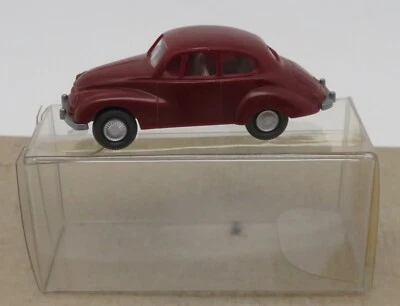 MICRO WIKING HO 1/87 DKW F89 MARRON INTERIEUR BEIGE #10122 in box - Photo 1/4