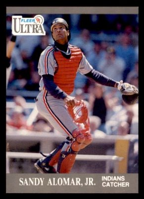 1991 Ultra Sandy Alomar, Jr.    #105 Cleveland Indians - Image 1 of 2