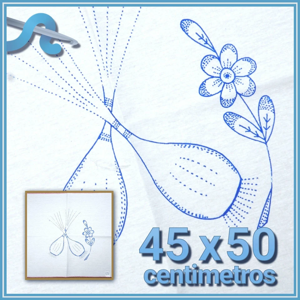 Verduras - Diamante 45x50cm para Bordar | Servilleta para Bordar en Diamante - Image 1 of 1