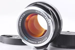 [ TOP MINT ] Voigtlander NOKTON Classic 40mm F1.4 SC VM Leica M Lens From JAPAN - Picture 1 of 9