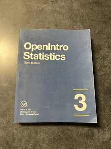 OpenIntro Statistics by Christopher Barr, David Diez and Mine | Third Edition - Picture 1 of 9