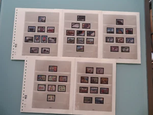 Falkland Islands 2019 & 2020 colour album pages 18 hole Lindner pages 140-144 - Picture 1 of 4