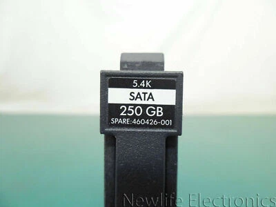 HP 460426-001 250GB 5,400 RPM 3 Gbps 2.5 in. SAS HDD 488410-002 GJ0250EAGSQ - Image 1 of 4