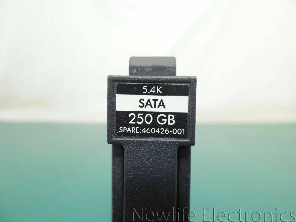 HP 460426-001 250GB 5,400 RPM 3 Gbps 2.5 in. SAS HDD 488410-002 GJ0250EAGSQ - Image 1 of 4