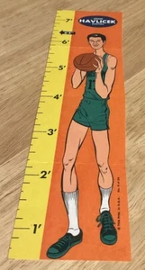 1969 Topps Rulers #9 John Havlicek Boston Celtics - Picture 1 of 2