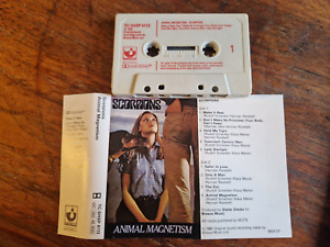 Scorpions - Animal Magnetism - Rare Cassette - Red print version not on Discogs