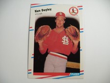 1988 Fleer Baseball ⚾ Ken Dayley - St. Louis Cardinals - Card #30