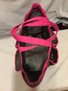 8 pocket black mesh bag 9.5 X 7 Inch - Picture 1 of 9