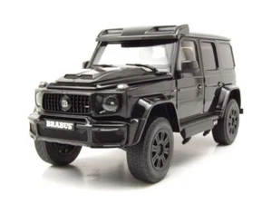 Brabus G63 Mercedes G-Klasse 4x4 2023 Nero Metallizzato 1:18 Almost Real Modello - Foto 1 di 11
