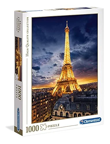 Clementoni - 39514 Puzzle Tour Eiffel 1000 Pezzi Puzzle Adulto (o4t) - Immagine 1 di 1
