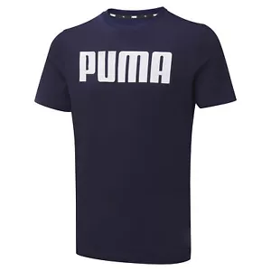 PUMA Essentials T-Shirt Tee Top Short Sleeve Crew Neck - Mens - Picture 1 of 46
