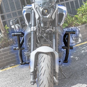 Highway Crash Bars Engine Falling Guard Stunt Cage For 2021-2023 Yamaha MT 09 SP - Picture 1 of 24