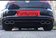 Auspuff Sportauspuff für VW Golf 7 Facelift GTI GTD 7,5 R-Line Endschalldämpfer