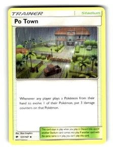 Pokemon Burning Shadows PO TOWN 121/147 LP - Picture 1 of 4