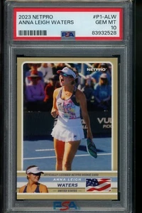 2023 Netpro Anna Leigh Waters /999 #P1-ALW Pickleball PSA 10 - Picture 1 of 2
