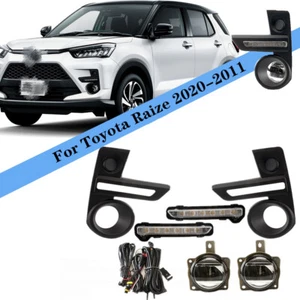 For Toyota Raize 2020-2021 Front Bumper Driving Fog Lamp Light W/ Wire Kit - Bild 1 von 5
