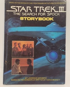 Star Trek III The Search for Spock Storybook by Lawrence Weinberg 1984 Hardcover - Picture 1 of 11
