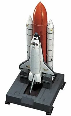 Hasegawa 1/200 Scale NASA Space Shuttle Orbiter w/ Boosters Plastic Model Kit - Image 1 of 3