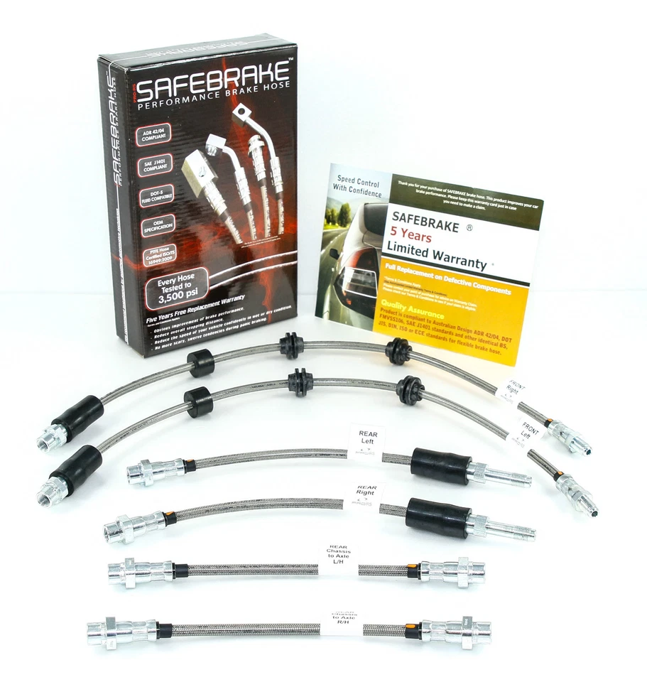 BMW E90/E91/E92/E93 2004-2014 actualización de frenos - SAFEBRAKE líneas de rendimiento Foto 1 de 4