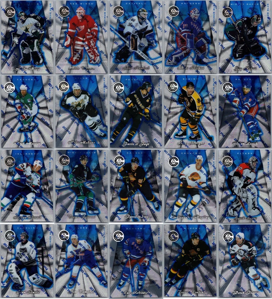 1997-98 PINNACLE TOTALLY CERTIFIED PLATINUM BLUE - PICK SINGLES - FINISH SET SP - Image 1 of 1